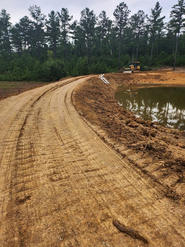 Whiskey River Construction excavators and equipment